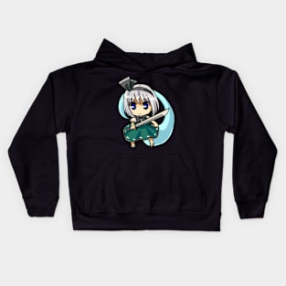 Konpaku Youmu Chibi Kids Hoodie